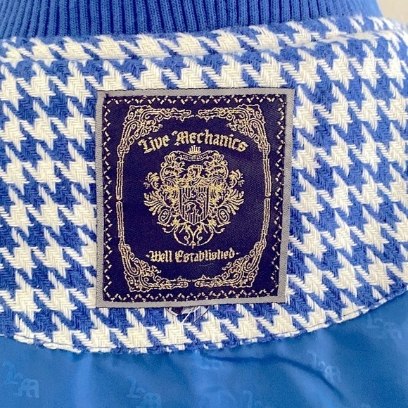 Live Mechanics houndstooth bomber jacket - Picture 12 of 15